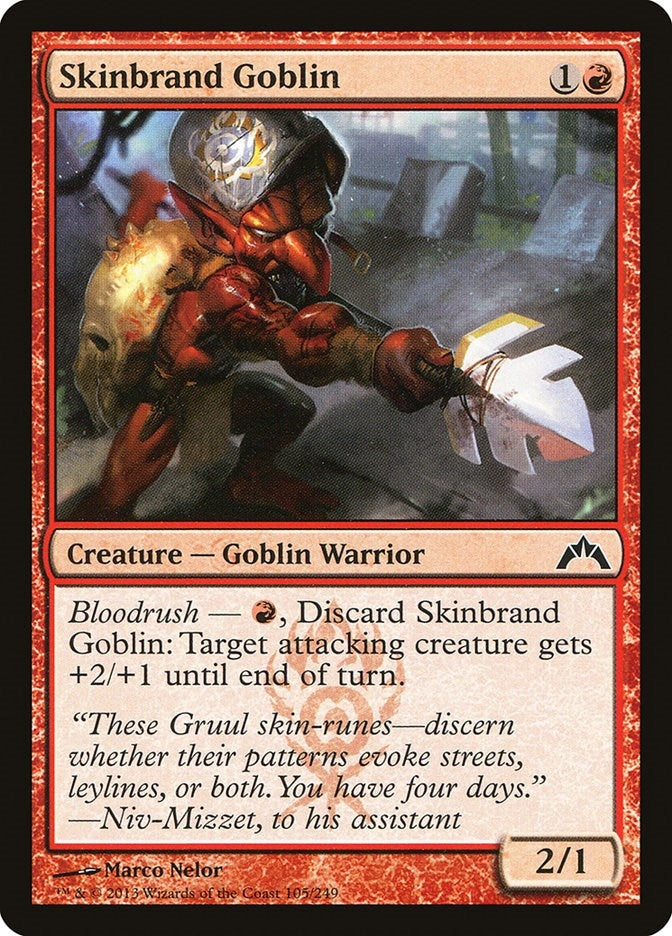 Skinbrand Goblin (105) (Gatecrash)