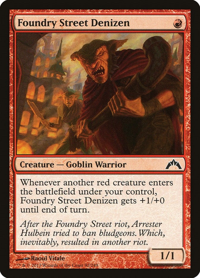 Foundry Street Denizen (92) (Gatecrash)