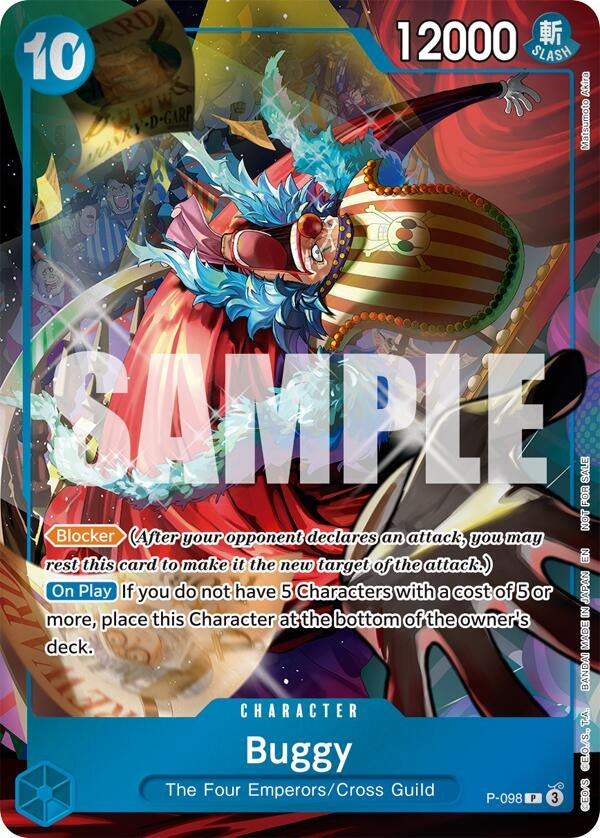 Image for Buggy (Event Pack Vol. 8) (P-098) (One Piece Promotion Cards) (OP-PR) - One Piece Card Game