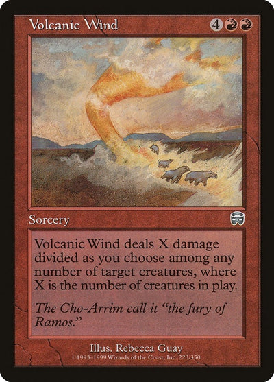 Volcanic Wind (223) (Mercadian Masques)