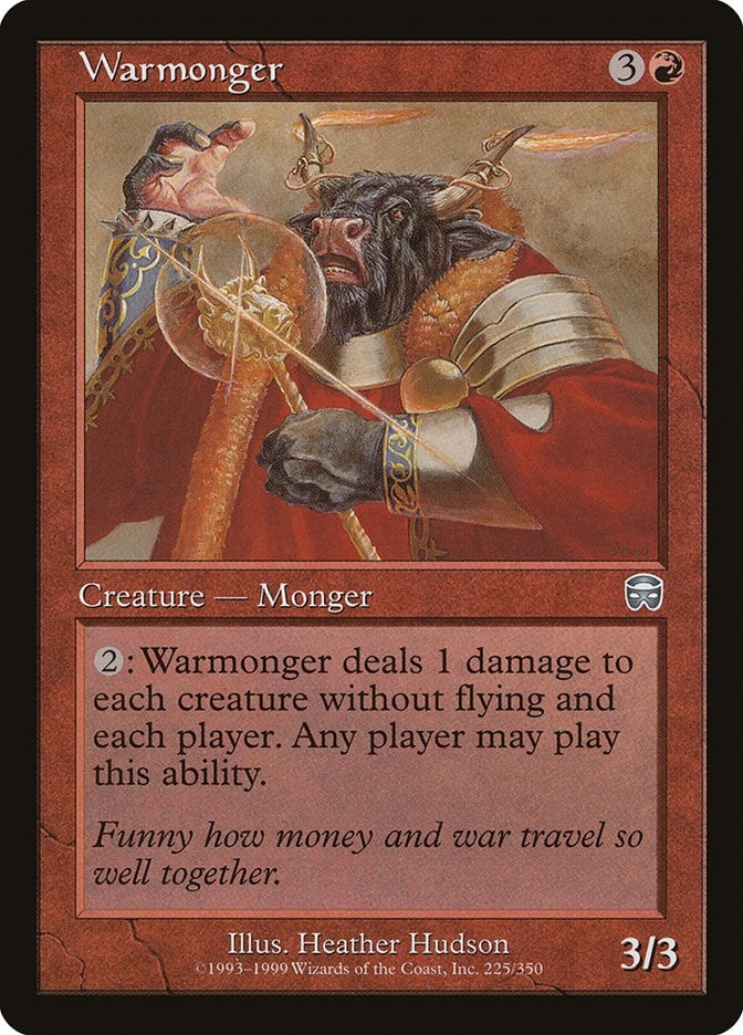 Warmonger (225) (Mercadian Masques)