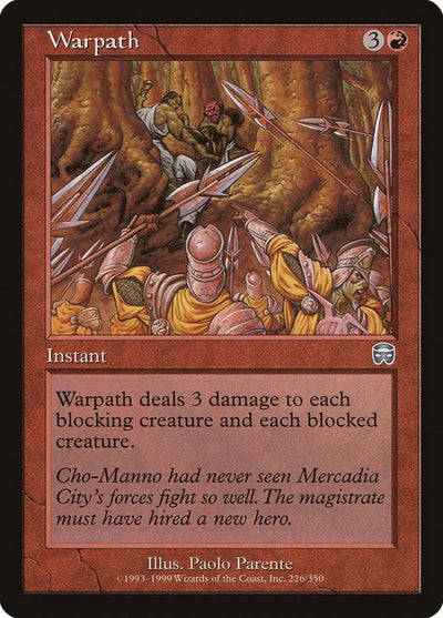 Warpath (226) (Mercadian Masques)