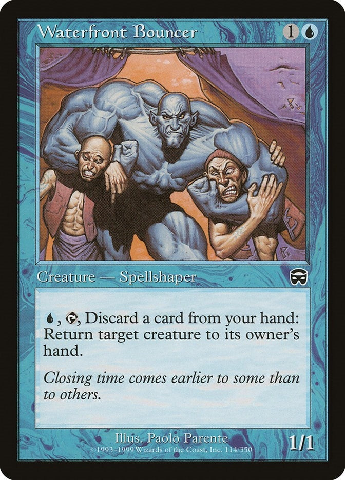 Waterfront Bouncer (114) (Mercadian Masques)