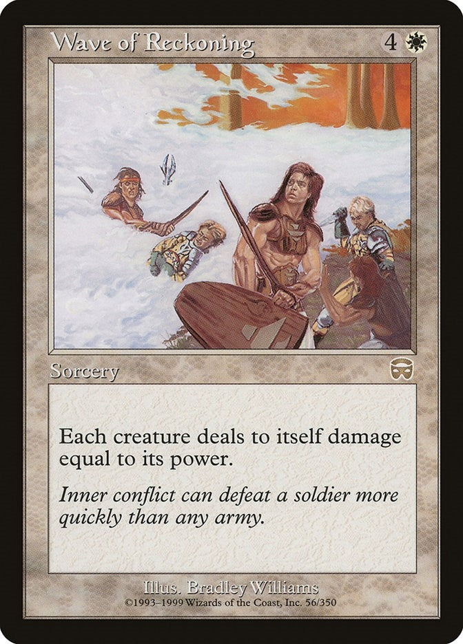 Wave of Reckoning (56) (Mercadian Masques)