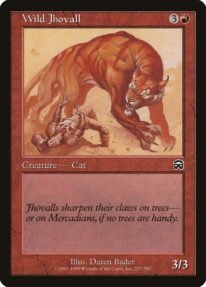 Image for Wild Jhovall (227) - Magic: The Gathering