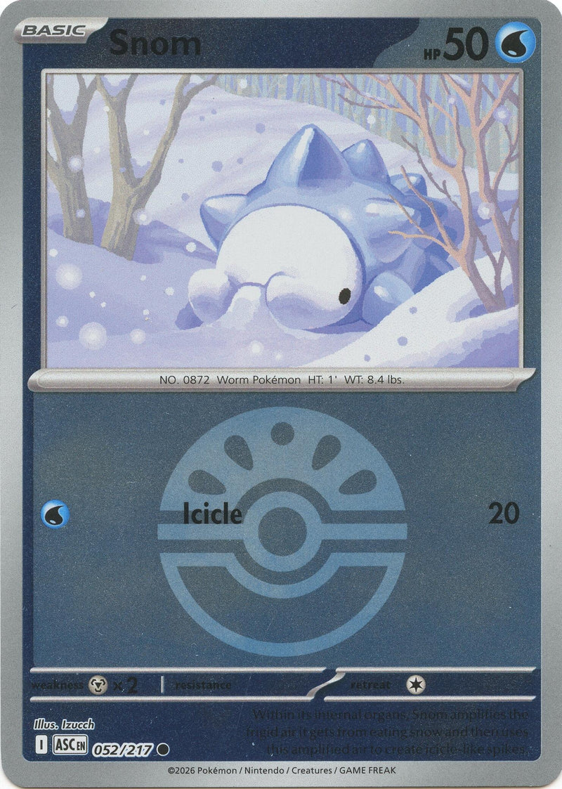 Image for Snom (Friend Ball) (052/217) (ME: Ascended Heroes) - Pokemon