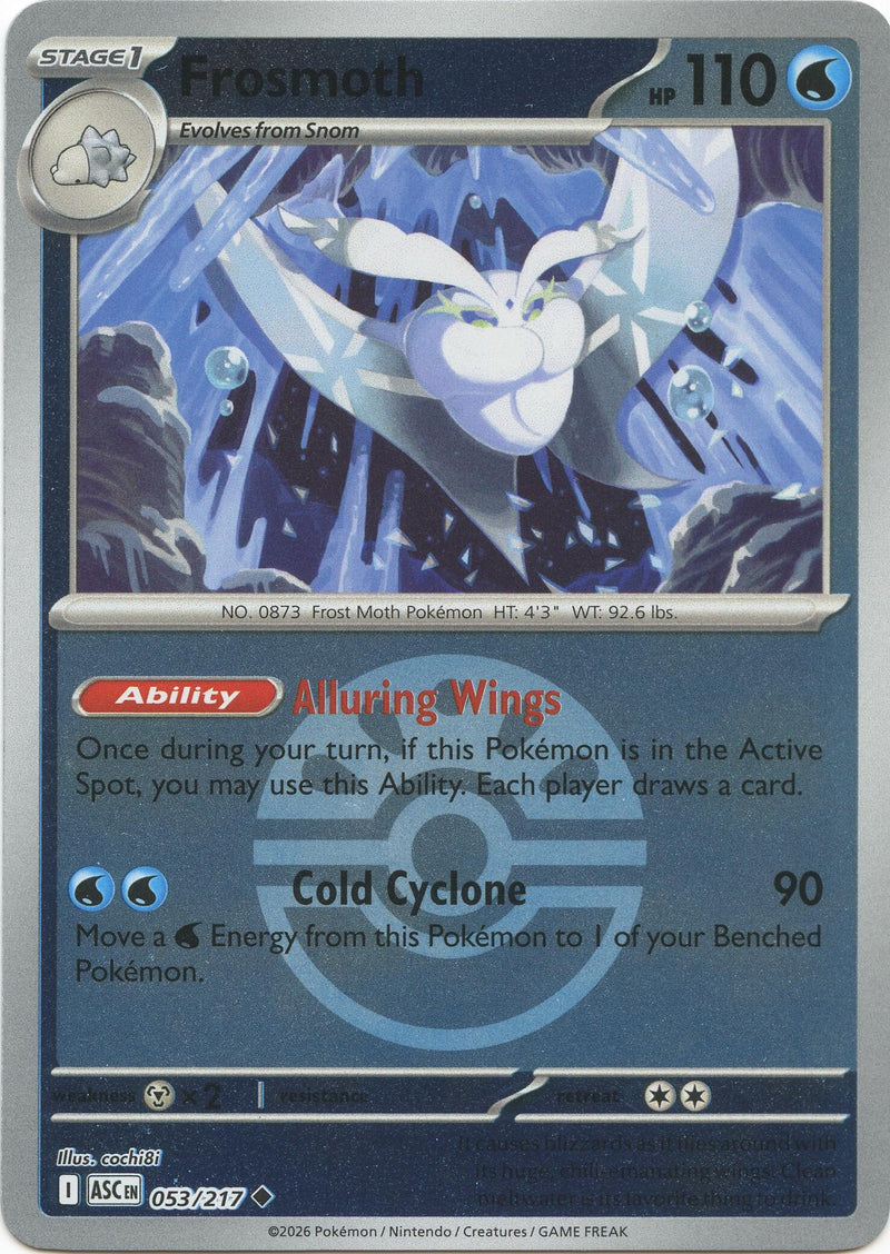 Image for Frosmoth (Friend Ball) (053/217) (ME: Ascended Heroes) - Pokemon