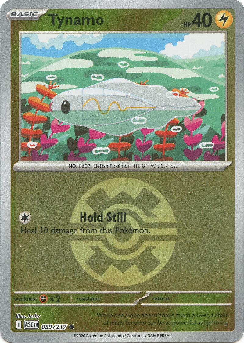 Image for Tynamo (Quick Ball) (059/217) (ME: Ascended Heroes) - Pokemon