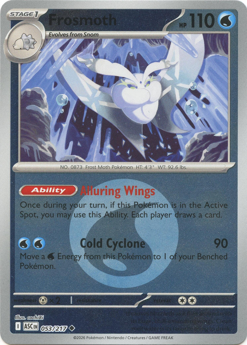 Image for Frosmoth (Energy Symbol Pattern) (053/217) (ME: Ascended Heroes) - Pokemon