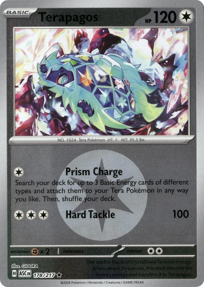 Image for Terapagos (Energy Symbol Pattern) (178/217) (ME: Ascended Heroes) - Pokemon