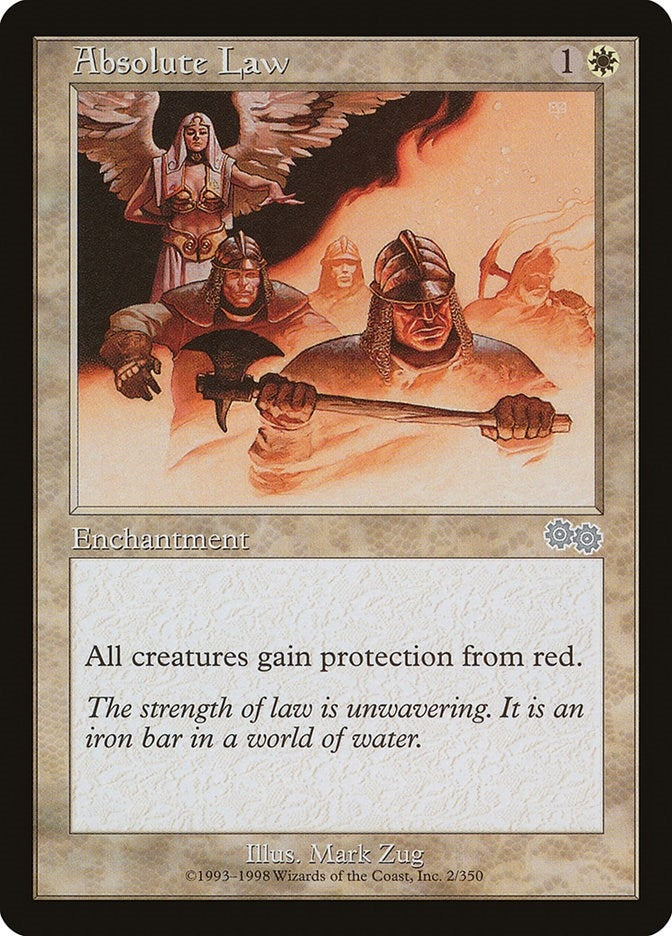 Absolute Law (2) (Urza's Saga)