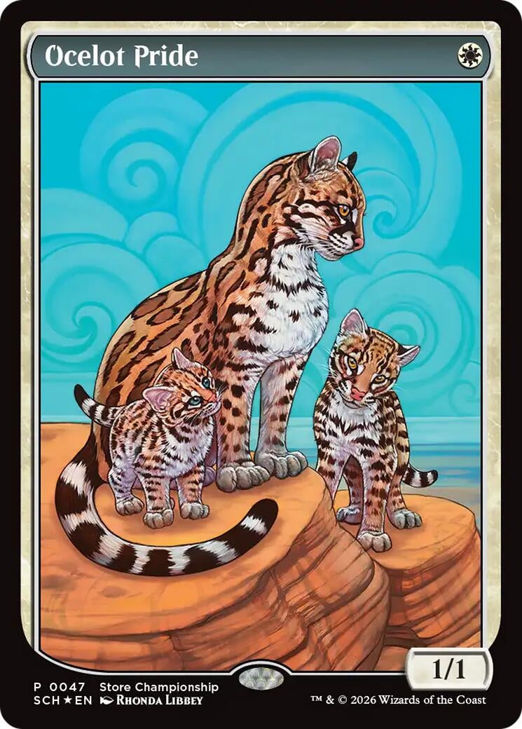 Image for Ocelot Pride (47) (Game Day & Store Championship Promos) - Magic: The Gathering