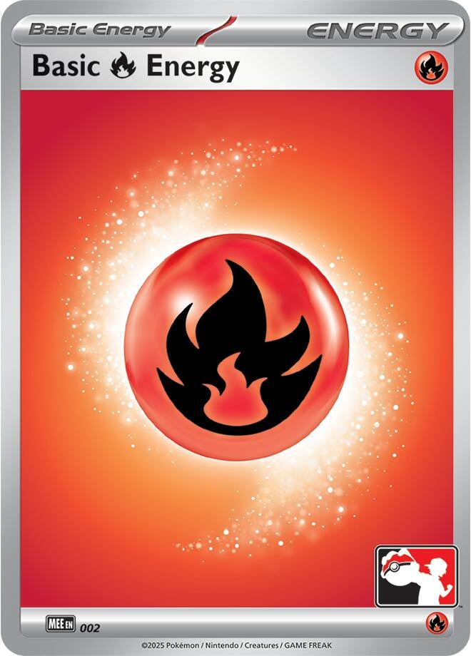 Basic Fire Energy - MEE002 (2) (Prize Pack Series Cards)