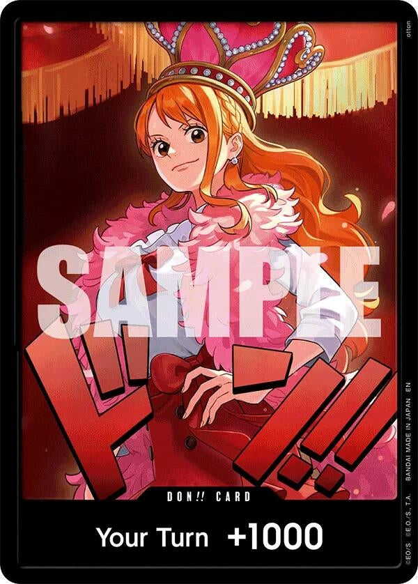 Image for DON!! Card (Nami) (Extra Booster: One Piece Heroines Edition) (EB-03) - One Piece Card Game