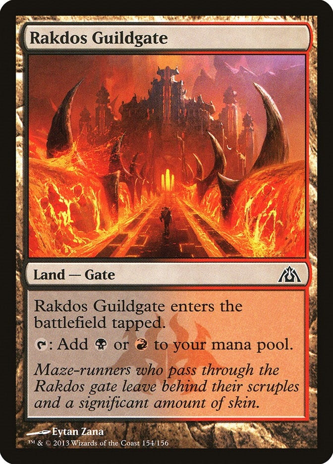 Rakdos Guildgate (154) (Dragon's Maze)