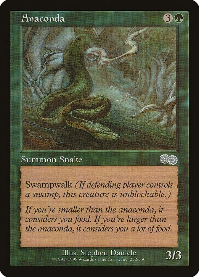 Anaconda (232) (Urza's Saga)
