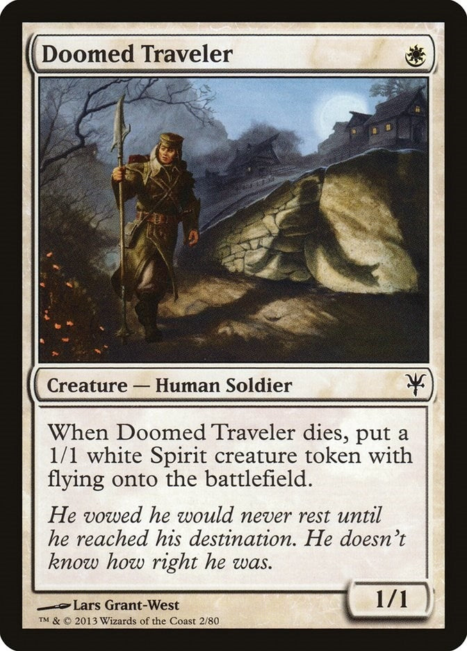 Doomed Traveler (2) (Duel Decks: Sorin vs. Tibalt)