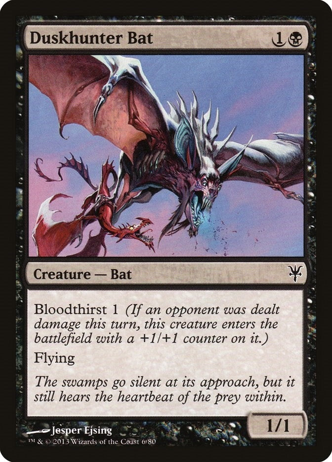 Duskhunter Bat (6) (Duel Decks: Sorin vs. Tibalt)