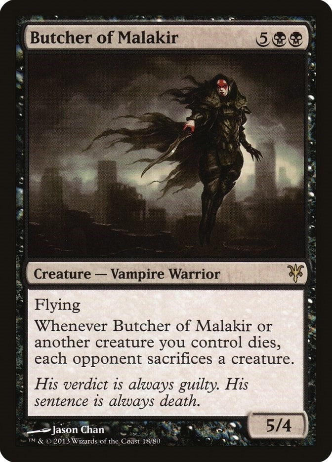 Butcher of Malakir (18) (Duel Decks: Sorin vs. Tibalt)