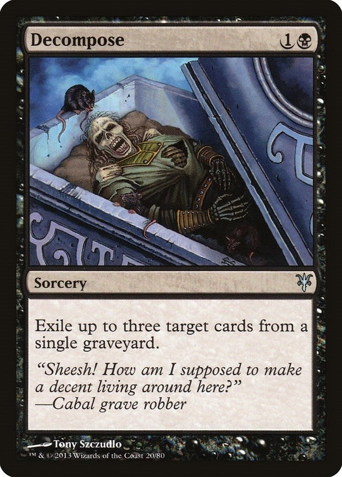 Decompose (20) (Duel Decks: Sorin vs. Tibalt)