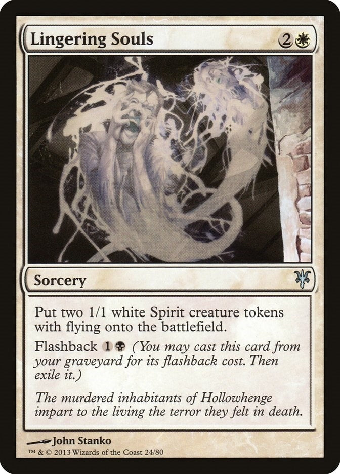 Lingering Souls (24) (Duel Decks: Sorin vs. Tibalt)