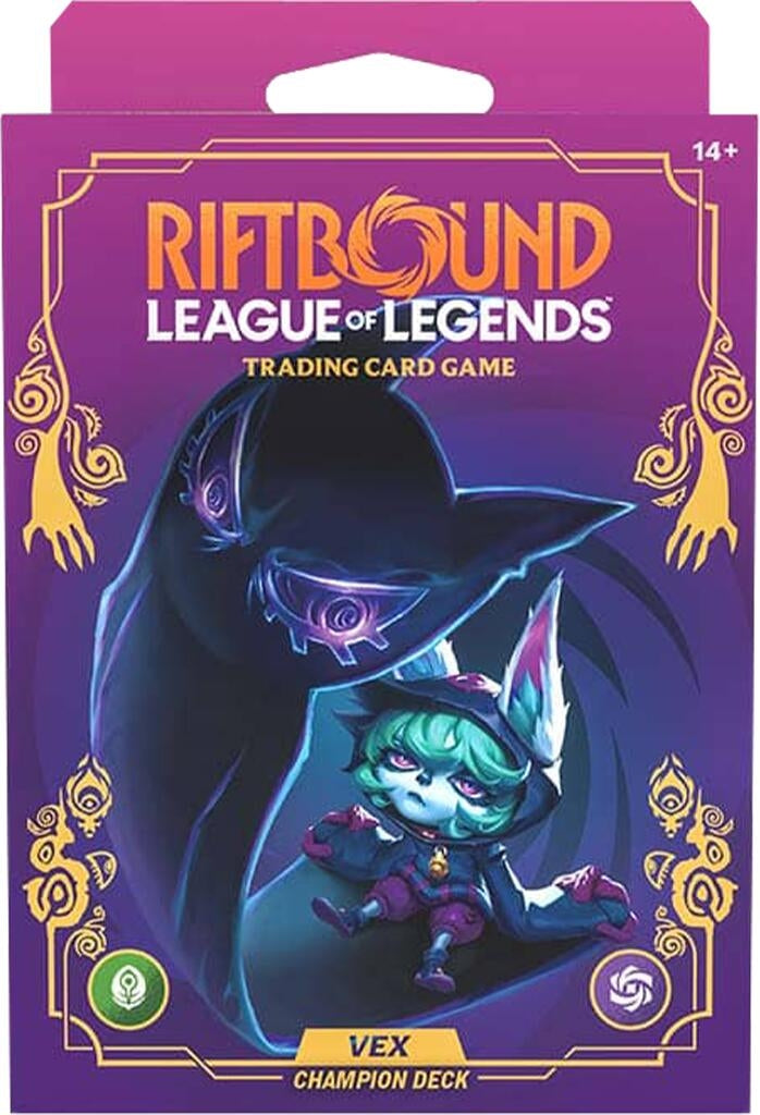 Image for Unleashed - Champion Deck (Vex) - Riftbound: League of Legends Trading Card Game