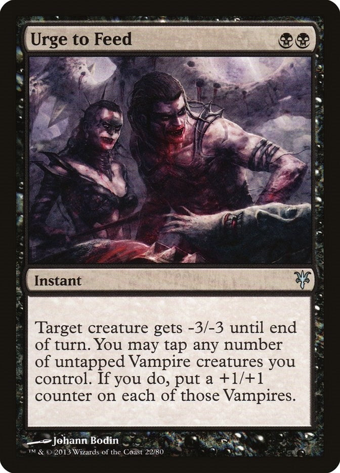 Urge to Feed (22) (Duel Decks: Sorin vs. Tibalt)