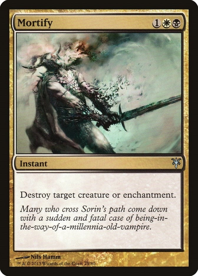 Mortify (25) (Duel Decks: Sorin vs. Tibalt)