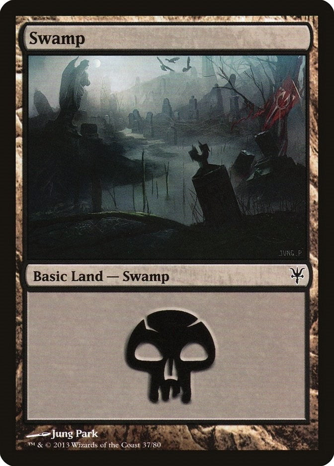 Swamp (37) (37) (Duel Decks: Sorin vs. Tibalt)