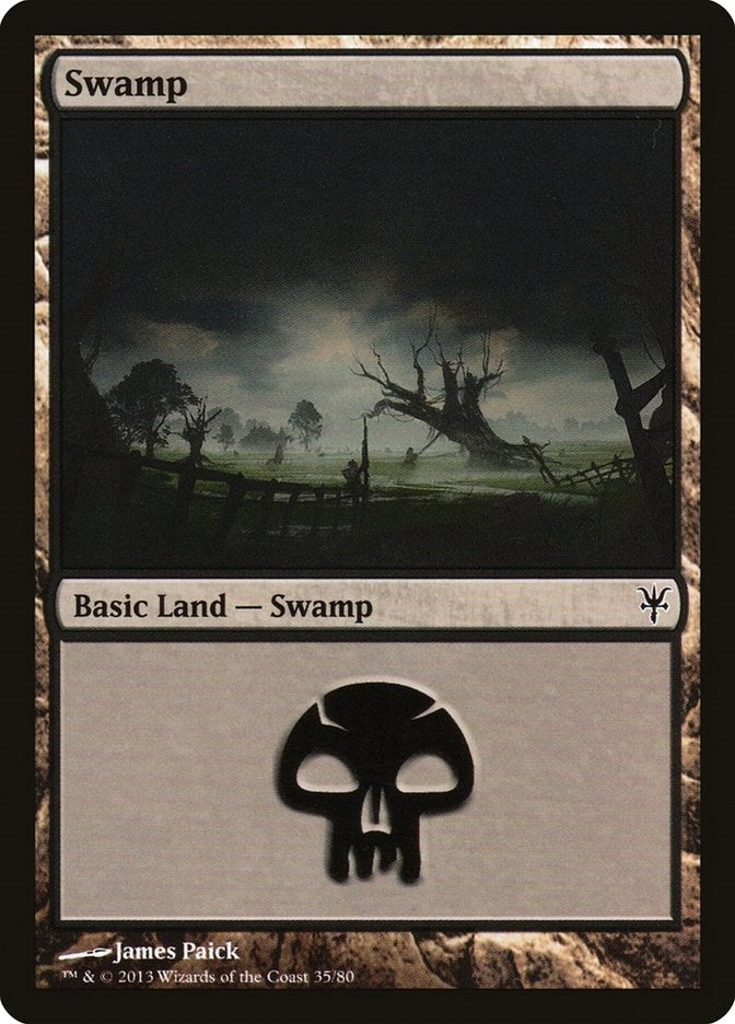Swamp (35) (35) (Duel Decks: Sorin vs. Tibalt)