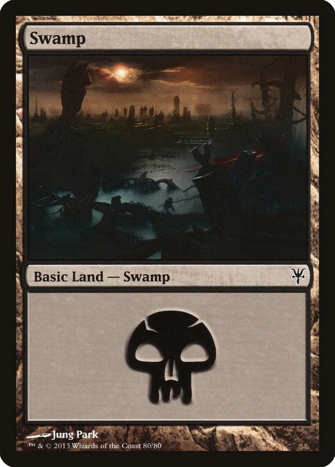Swamp (80) (80) (Duel Decks: Sorin vs. Tibalt)