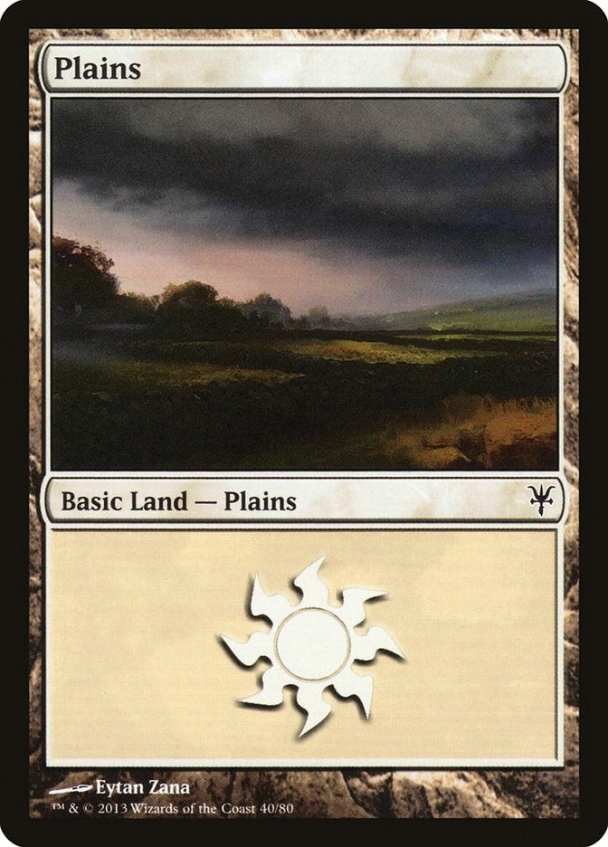 Plains (40) (40) (Duel Decks: Sorin vs. Tibalt)