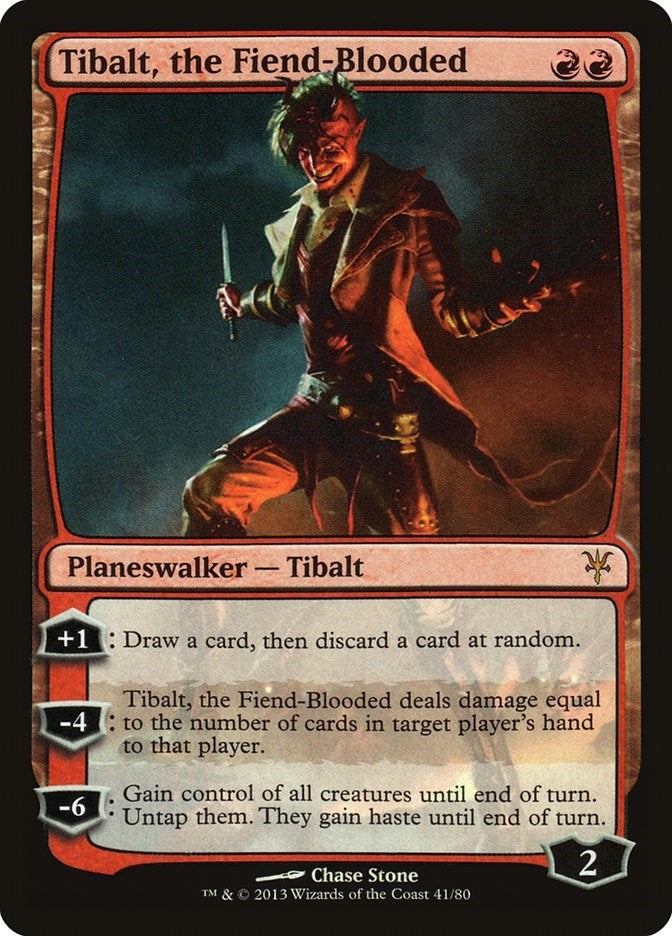 Tibalt, the Fiend-Blooded (41) (Duel Decks: Sorin vs. Tibalt)