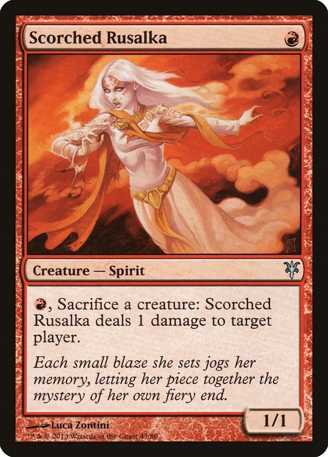Scorched Rusalka (43) (Duel Decks: Sorin vs. Tibalt)