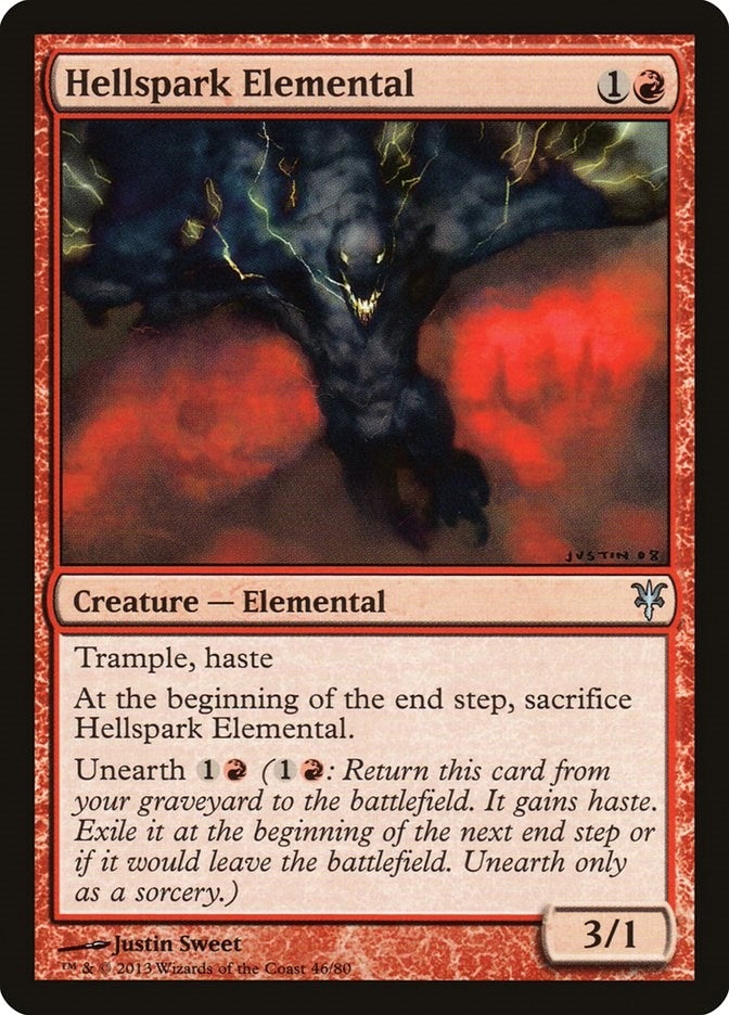 Hellspark Elemental (46) (Duel Decks: Sorin vs. Tibalt)
