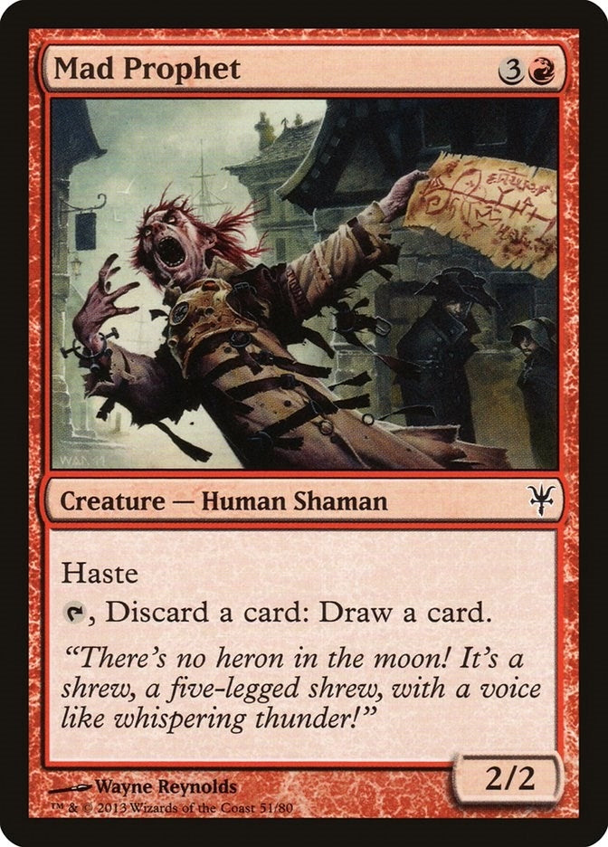 Mad Prophet (51) (Duel Decks: Sorin vs. Tibalt)