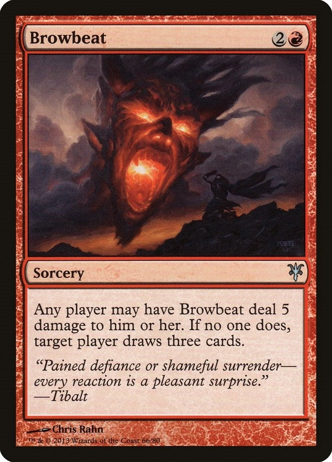 Browbeat (66) (Duel Decks: Sorin vs. Tibalt)