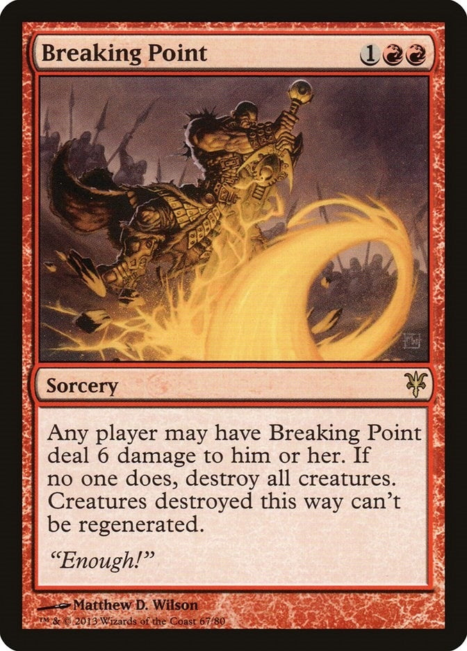Breaking Point (67) (Duel Decks: Sorin vs. Tibalt)