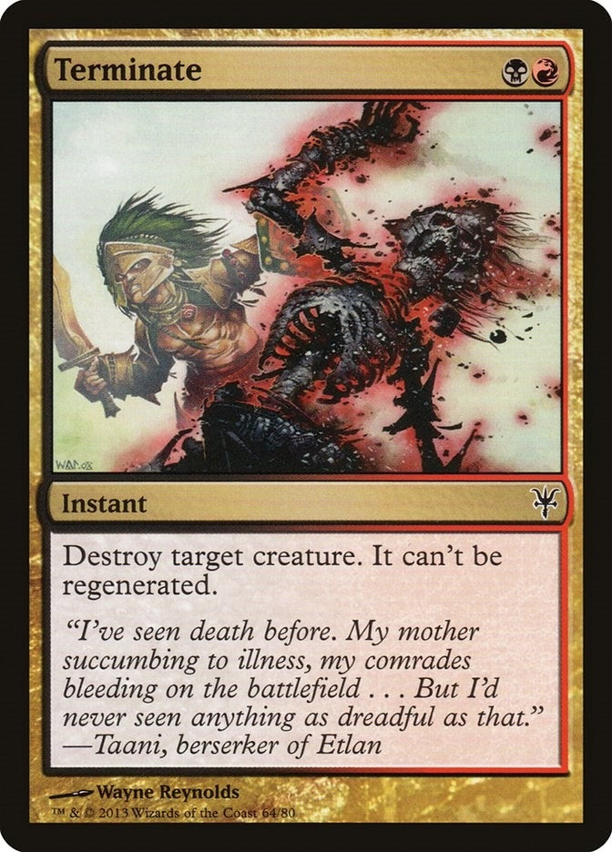 Terminate (64) (Duel Decks: Sorin vs. Tibalt)