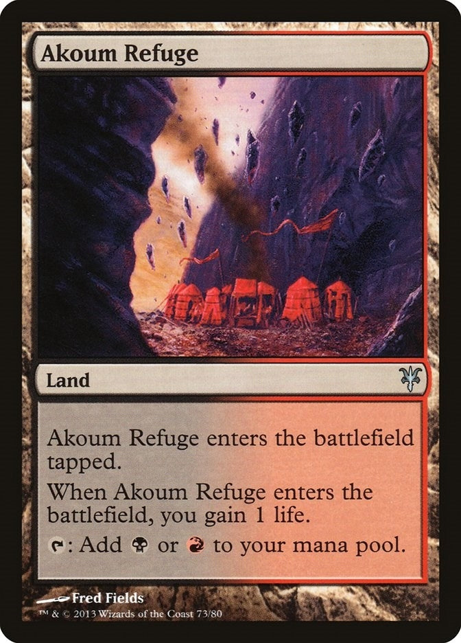 Akoum Refuge (73) (Duel Decks: Sorin vs. Tibalt)
