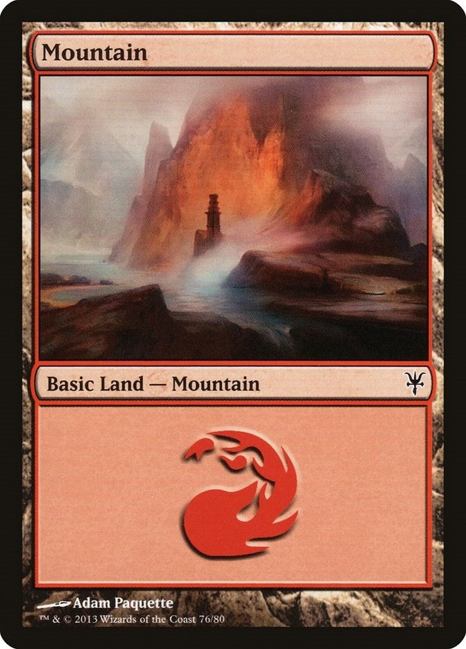 Mountain (76) (76) (Duel Decks: Sorin vs. Tibalt)