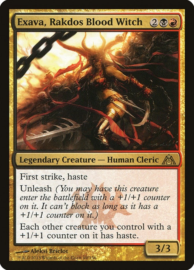 Exava, Rakdos Blood Witch (69) (Dragon's Maze)