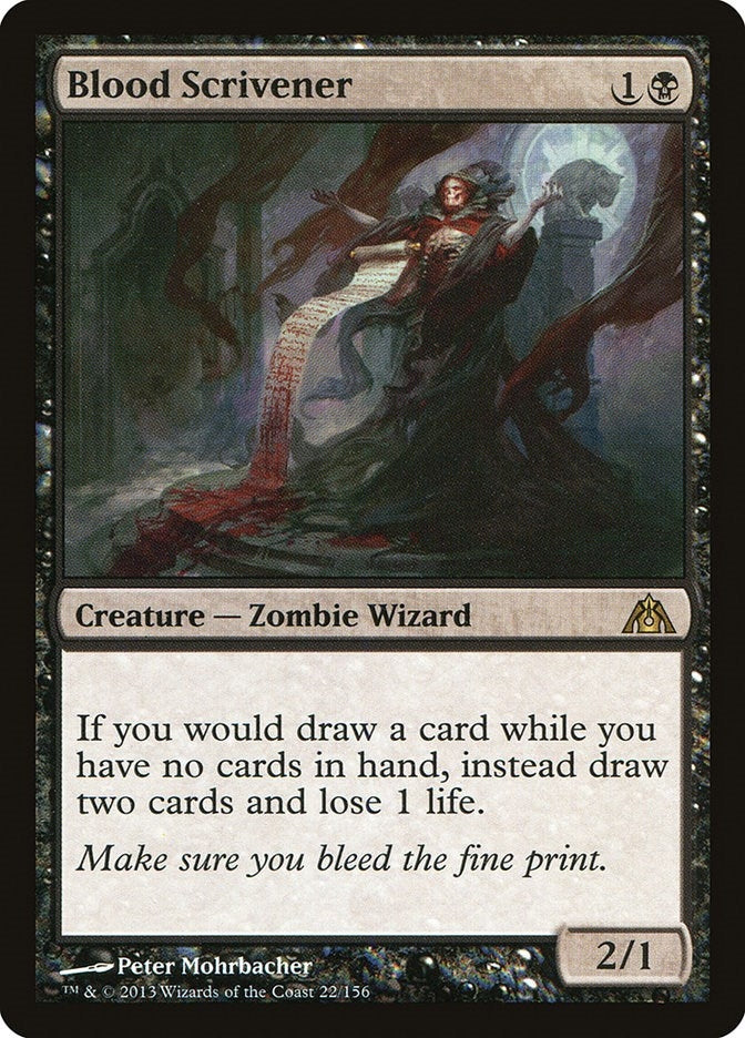Blood Scrivener (22) (Dragon's Maze)