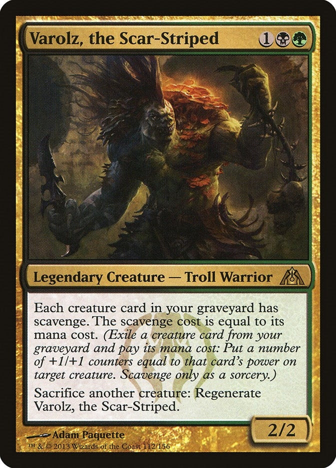 Varolz, the Scar-Striped (112) (Dragon's Maze)