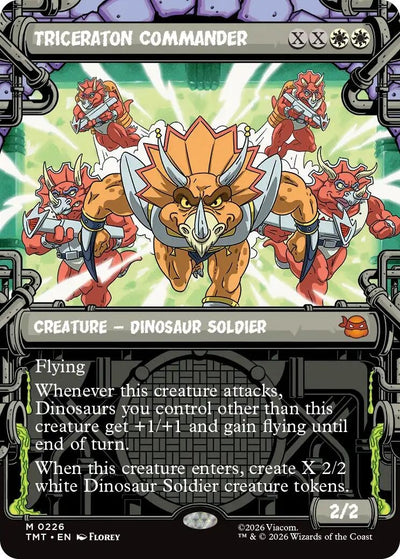 Triceraton Commander (Showcase) (226) (Teenage Mutant Ninja Turtles)