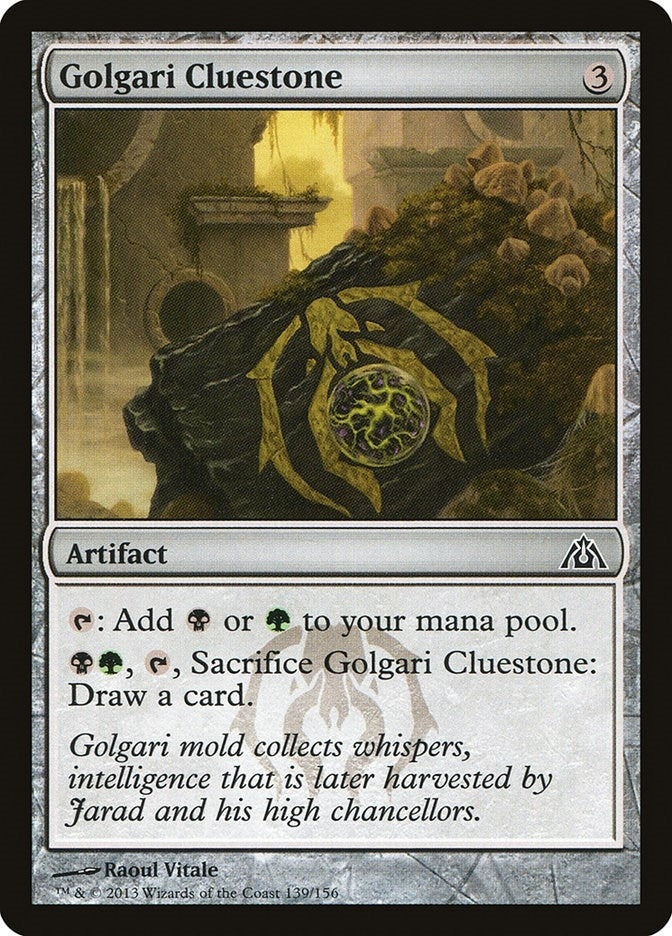 Golgari Cluestone (139) (Dragon's Maze)