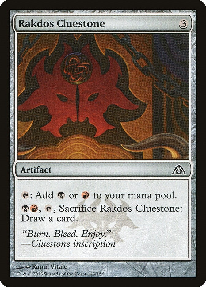 Rakdos Cluestone (143) (Dragon's Maze)