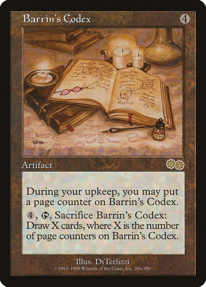Barrin's Codex (286) (Urza's Saga)