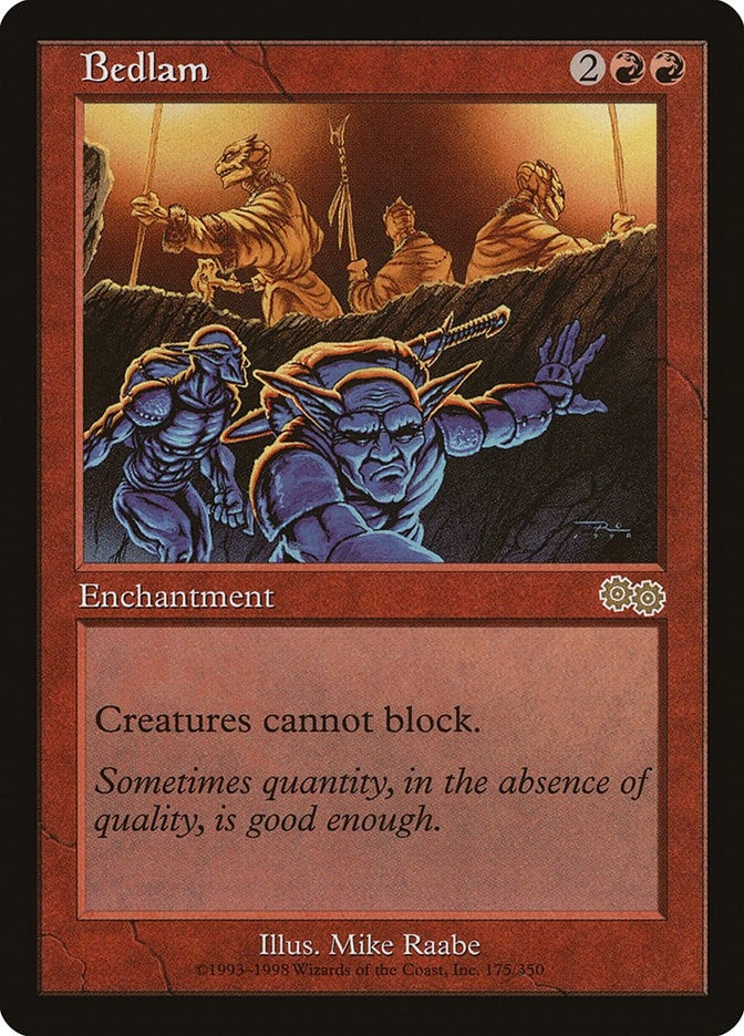 Bedlam (175) (Urza's Saga)