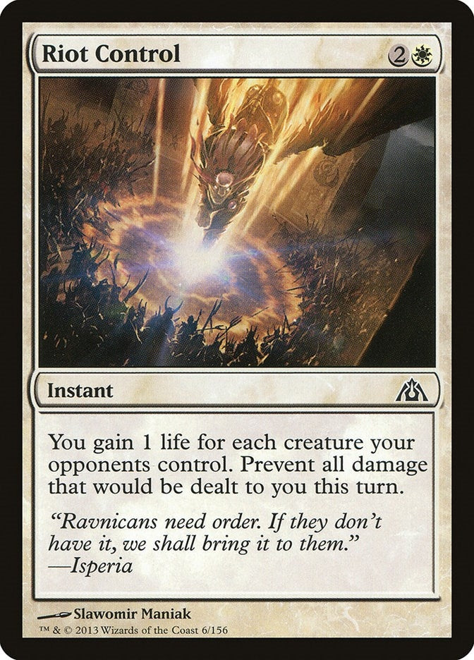 Riot Control (6) (Dragon's Maze)